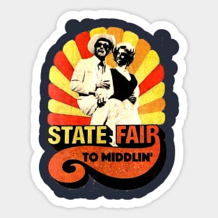 State Fair to Middlin' Sticker